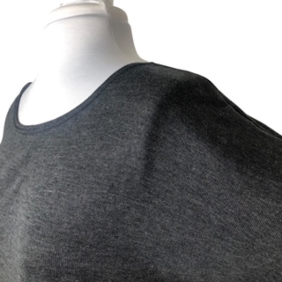 NWT Cleo Casual Shell Top with Winged Side Seams and Side Belt Buttonholes Sz L - Picture 4 of 8